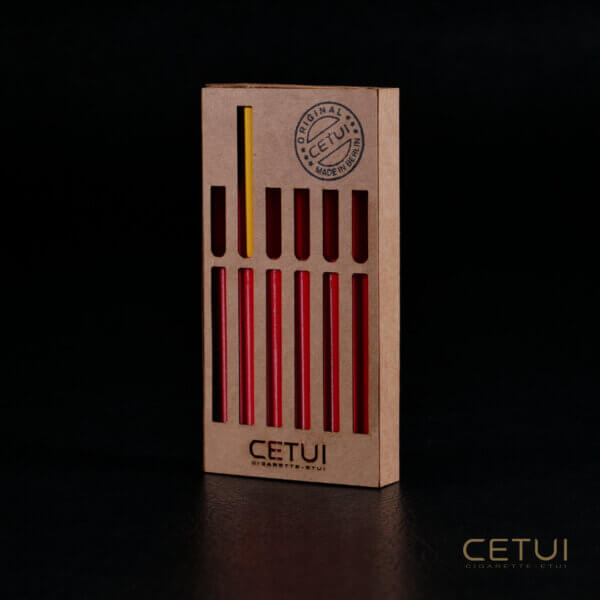 CETUI mini Packaging - Lipstick Red